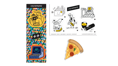 Increment Sticker Pack (Set of 9)
